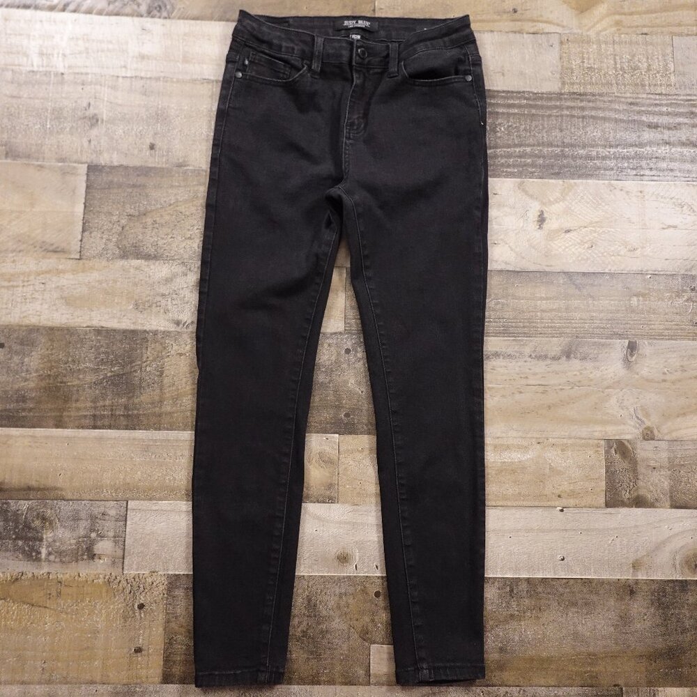 Judy Blue Jeans Skinny Fit Women's 7/28 Black Stretch